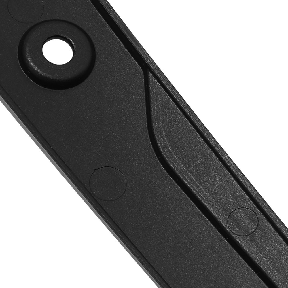 Black Split Windscreen Windshield Side Trim Fit For Harley CVO Road Glide 23-25