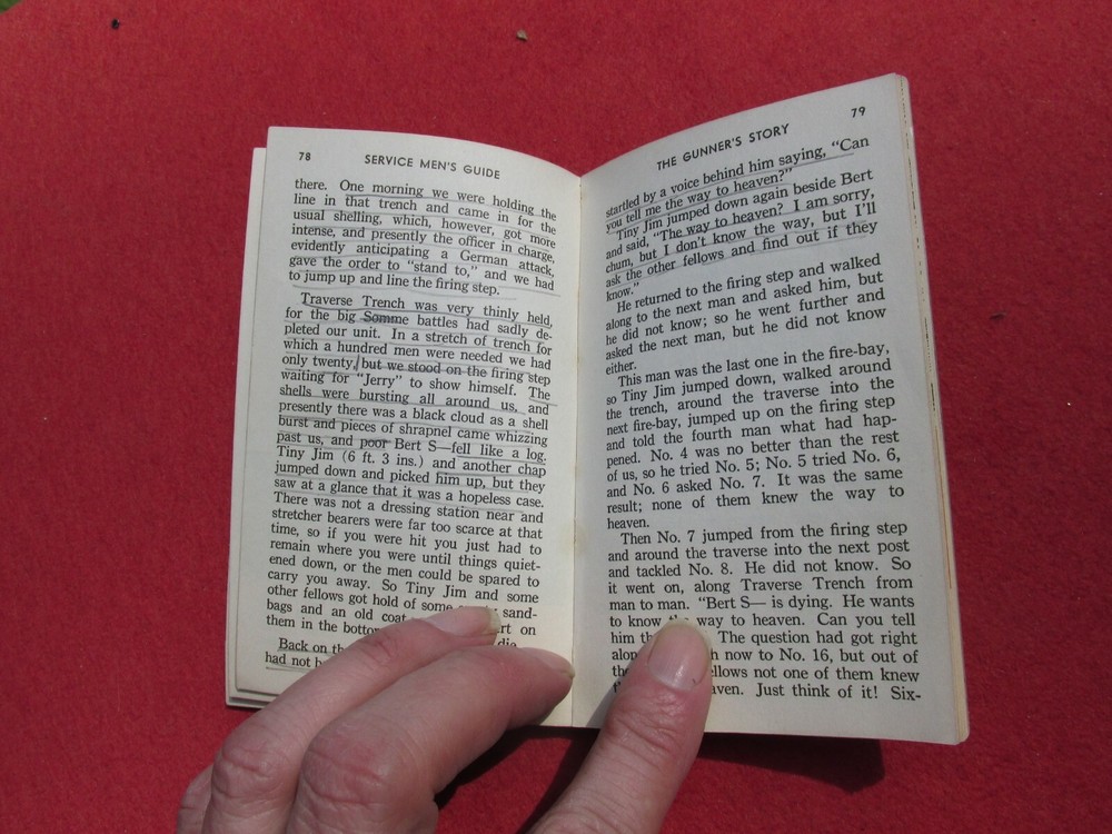 1943 Service men's guide : or, Helps heavenward