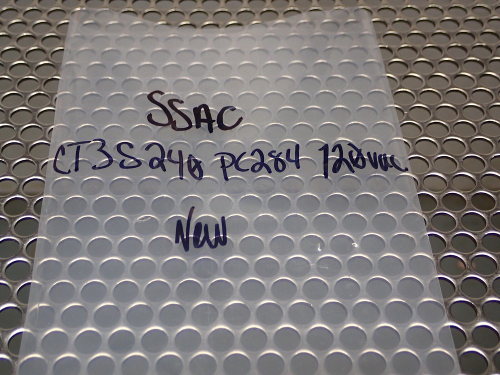 SSAC CT3S240 PC284 120VAC Solid State Timer New Old Stock