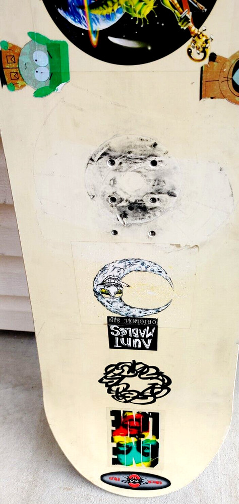 60" Vintage O'Sin Original Sin Snowboard Deck ONLY 155cm 5'