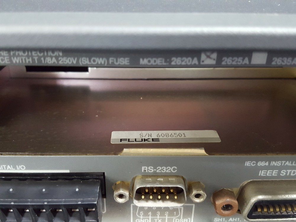 Fluke 2620A: Hydra Data Acquisition (Failure: Low Batt Error 6) (6501) Q