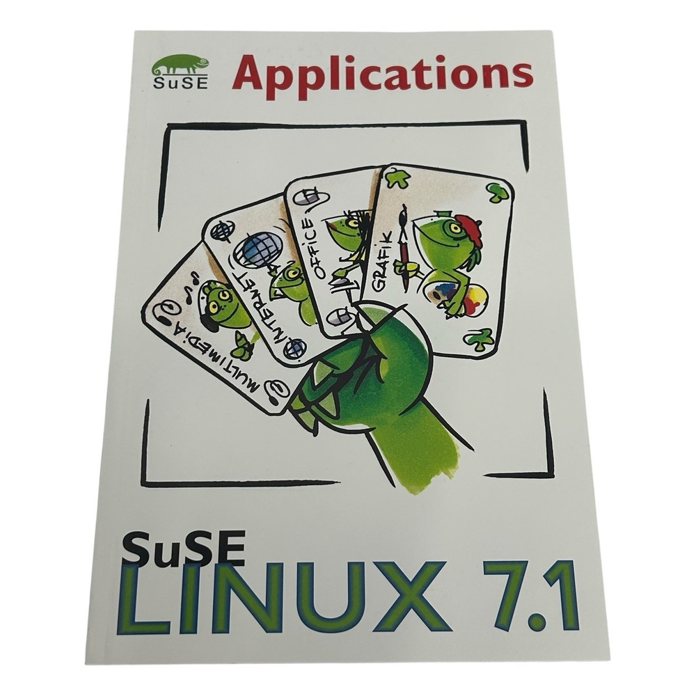 Suse Linux 7.1 Professional Edition (CD-ROM, 2001) Big Box Vintage Software