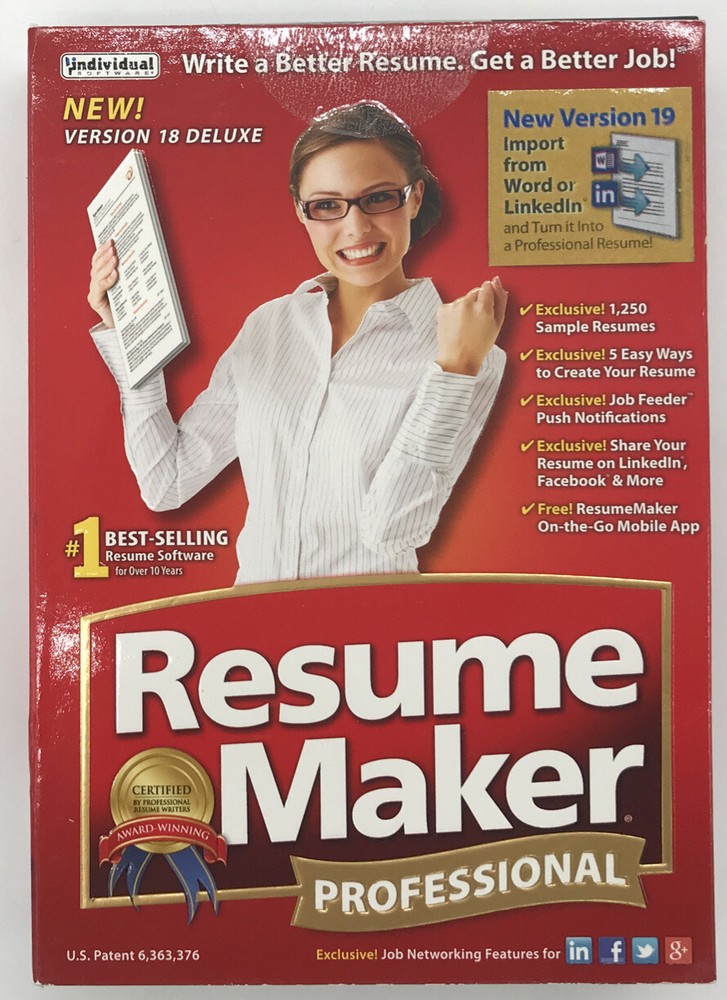 Individual Resume Maker Professional - Full Version for Windows PMM-R17