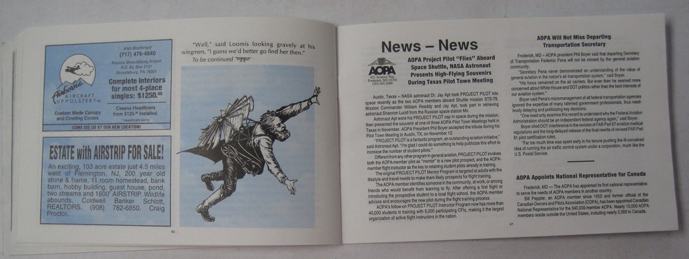 1996 Air-List-Ads December issue Features Autogyros