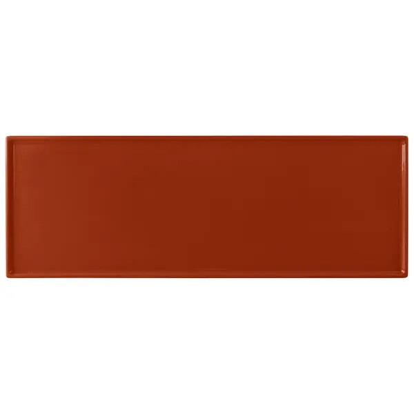 TableCraft CW2107CP Rectangular Full Size Cooling Serving Tray - Copper
