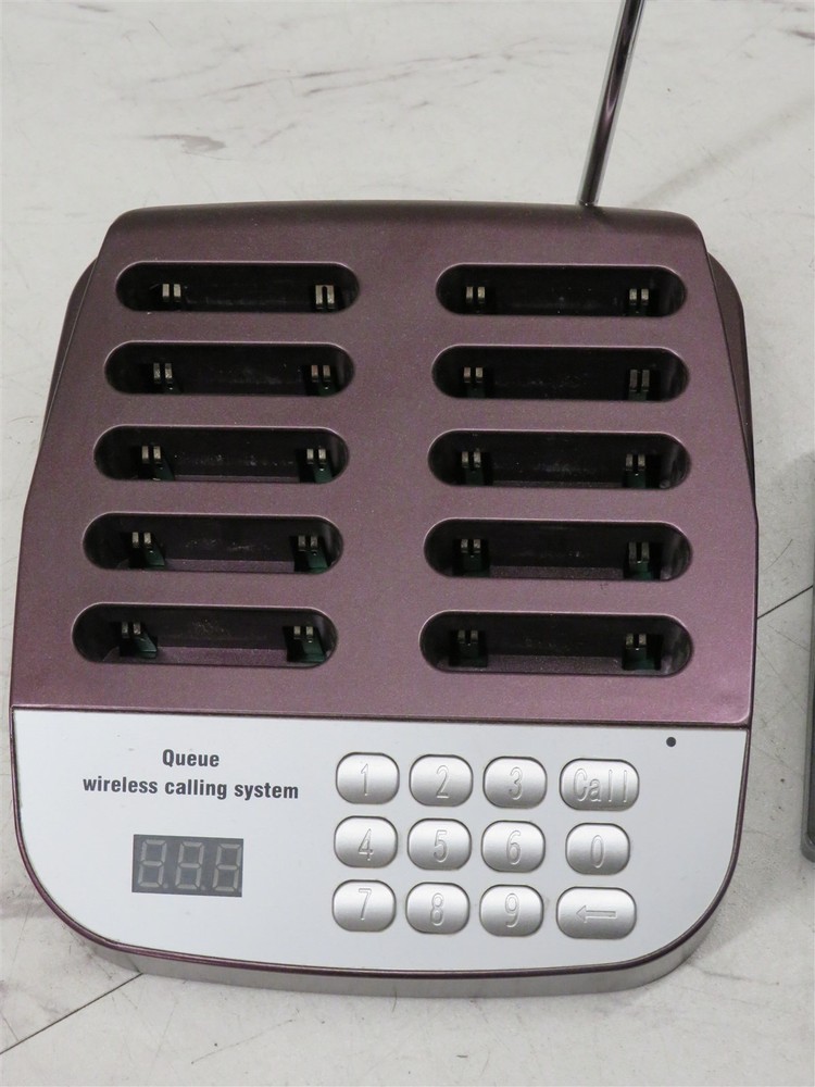 Restaurant Pager Wireless Calling System 10 Beepers Guest Customer Queue