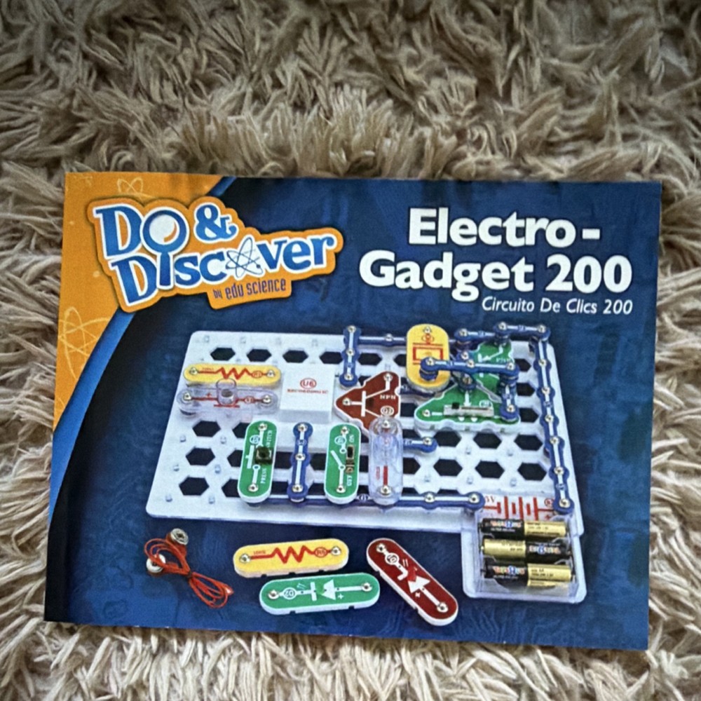 Do & Discover Electro-Gadget 200 Electronics Kit TRU-200