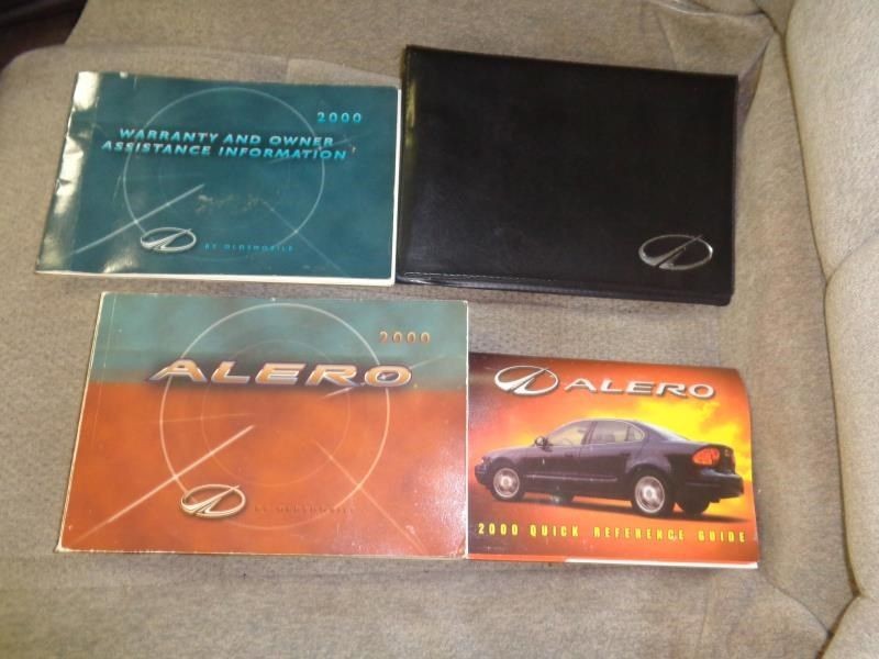 ALERO 2000 Owners Manual