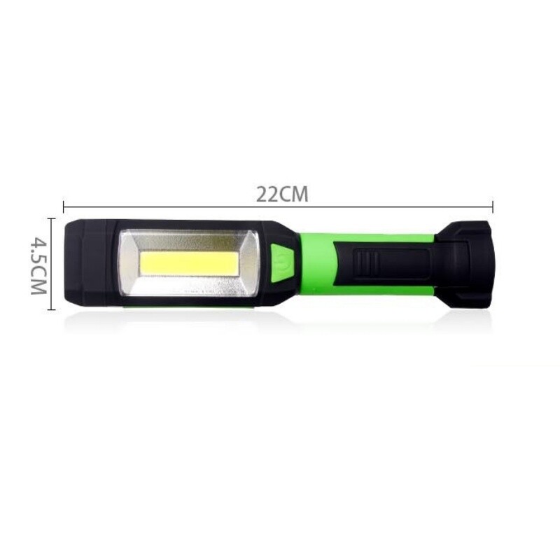 Portable Weatherproof LED 3W Rotating Flashlight Work Light with Magnet Hook