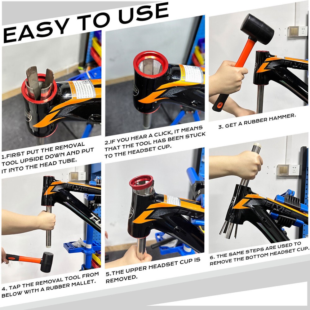 Headset Bottom Bracket BB Frame Install Remove Tool Bicycle Bearing Press Tool