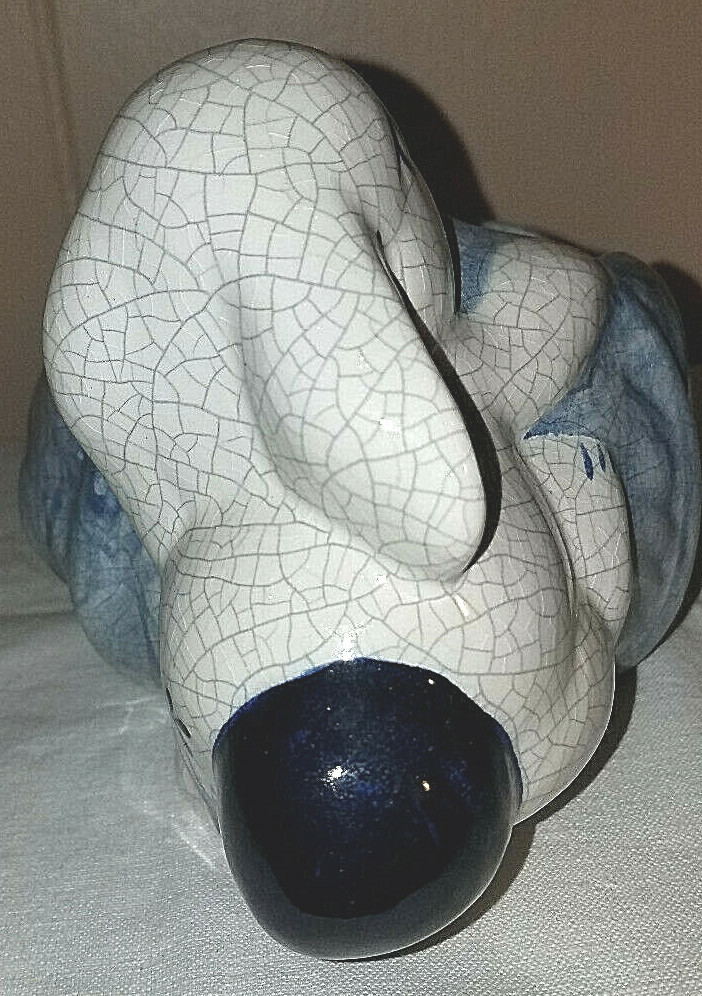 Gray Rabbit Planter 7" Wide 4.5" Tall