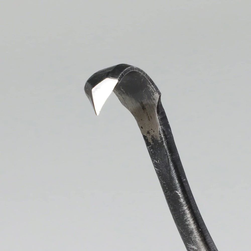 Wazakura Bonsai Scraper Gouge Chisel with Triangular Blade Made in Japan, Sha...