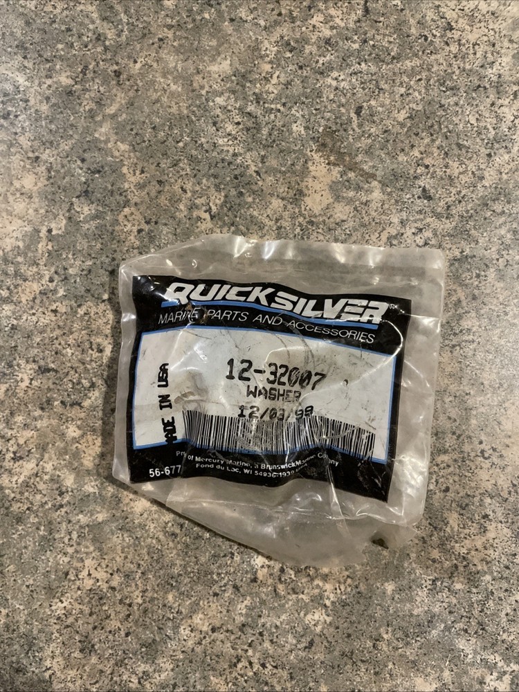 Mercury Quicksilver 12-32007 Washer NOS