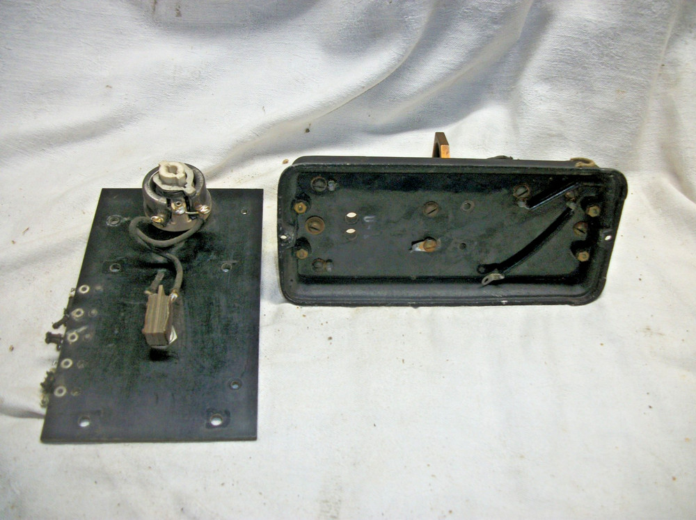 Pre-1965 control unit and telegraph relay unit