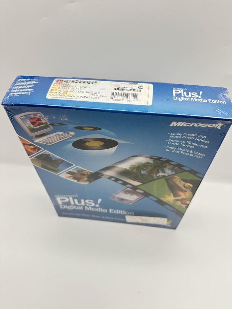 Microsoft Plus! Digital Media Edition_Genuine Product