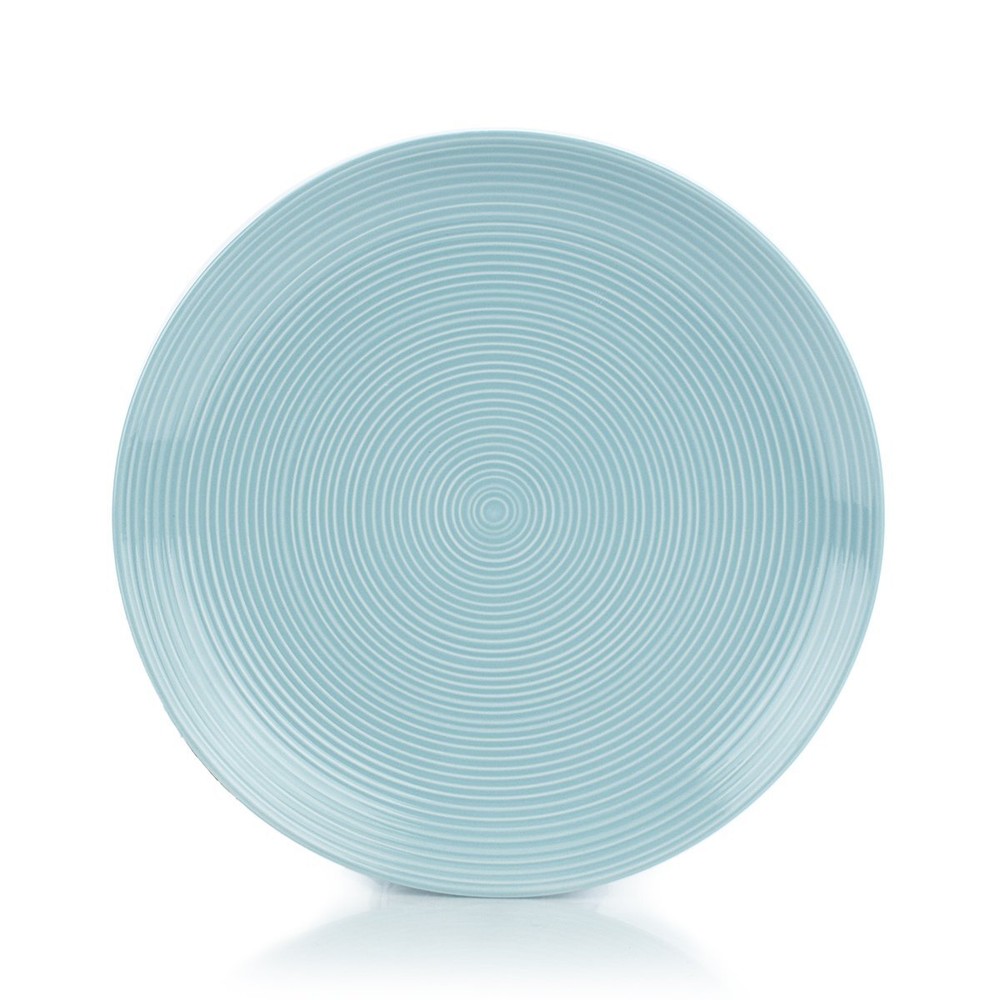 Everything Kitchens Modern Colorful Neutrals - Rippled 16-Piece Dinnerware Set