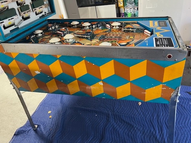 Prototype D. Gottlieb & Co. Goin Nuts 1983 Pinball Machine Scarce asis