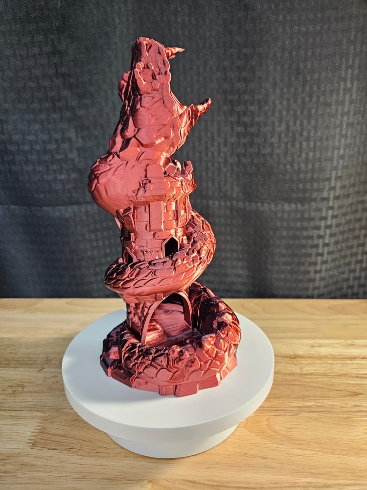 Basilisk DND Dice Tower, Dungeons and Dragons