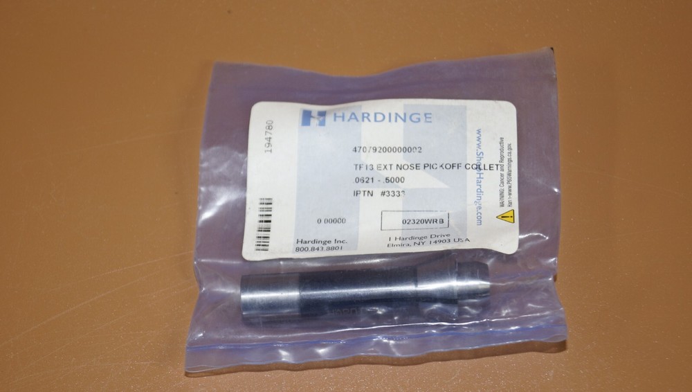Hardinge TF13 Collet 4.82MM Round Smooth