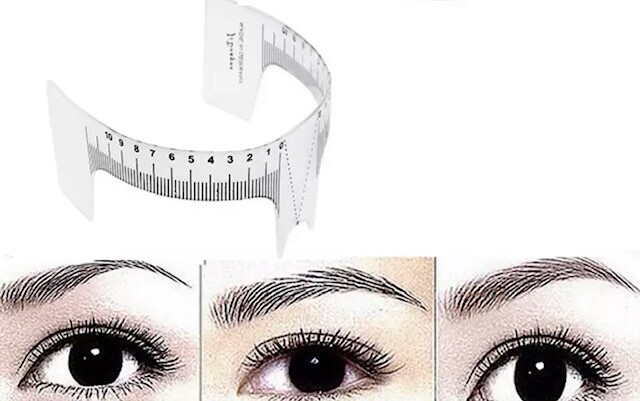 Microblading Plastic Ruler 