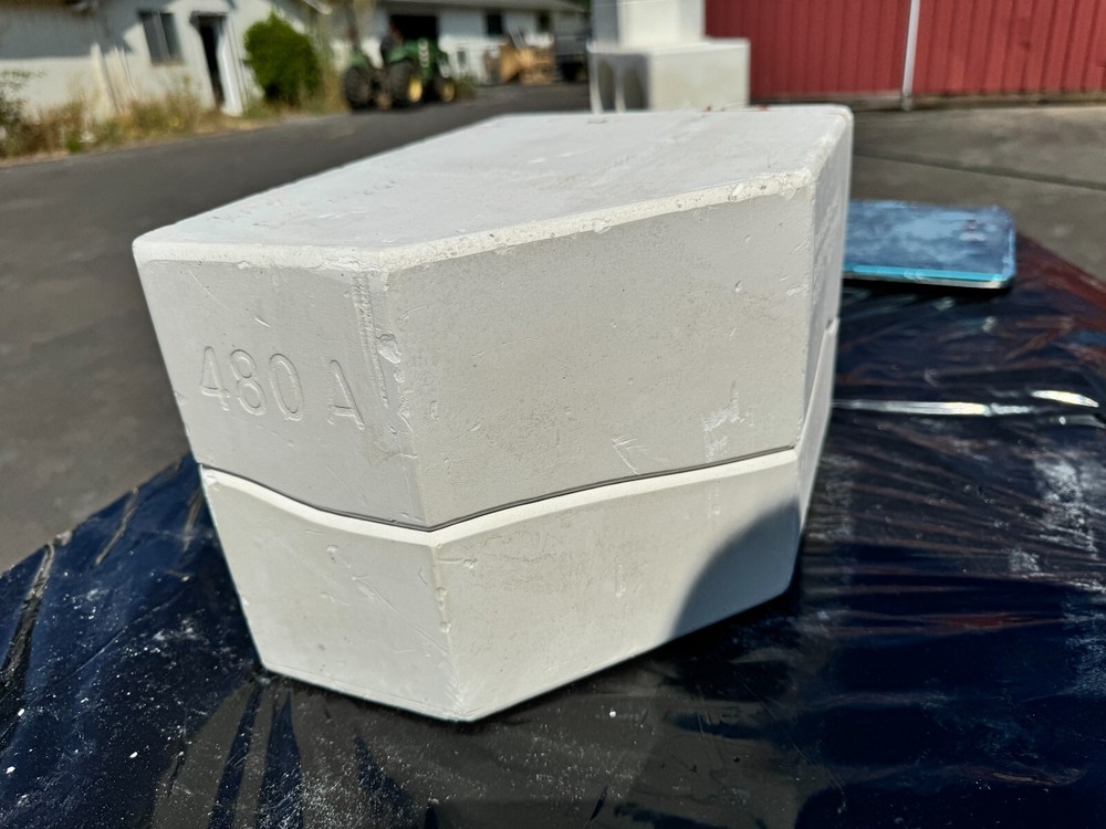 VINTAGE DUNCAN CERAMIC MOLD #DM- 480 A RAM PLANTER