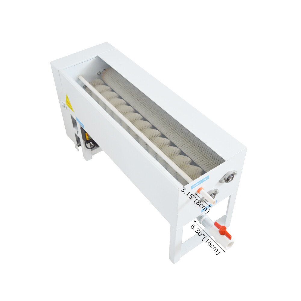 110V 750W Egg Surface Cleaning Semi-Automatic Egg Washer Egg Washing Machine