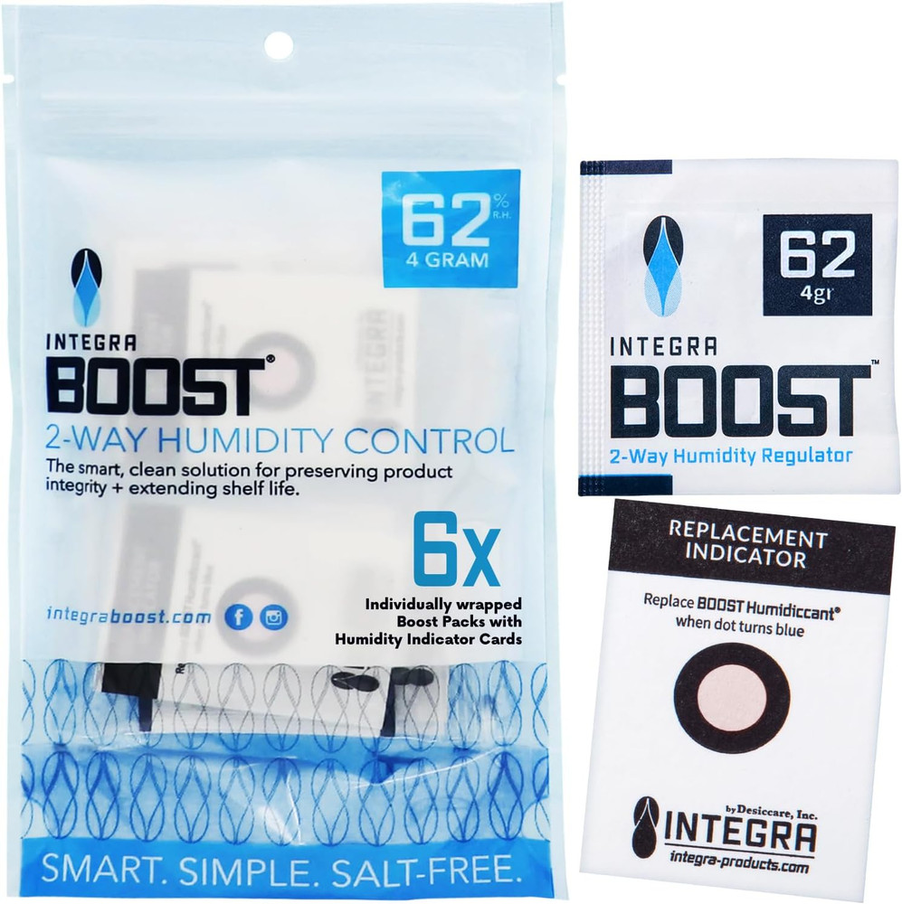 Integra Boost 2-Way Humidity Control Pack - Preserve Flavor & Control Humidity a