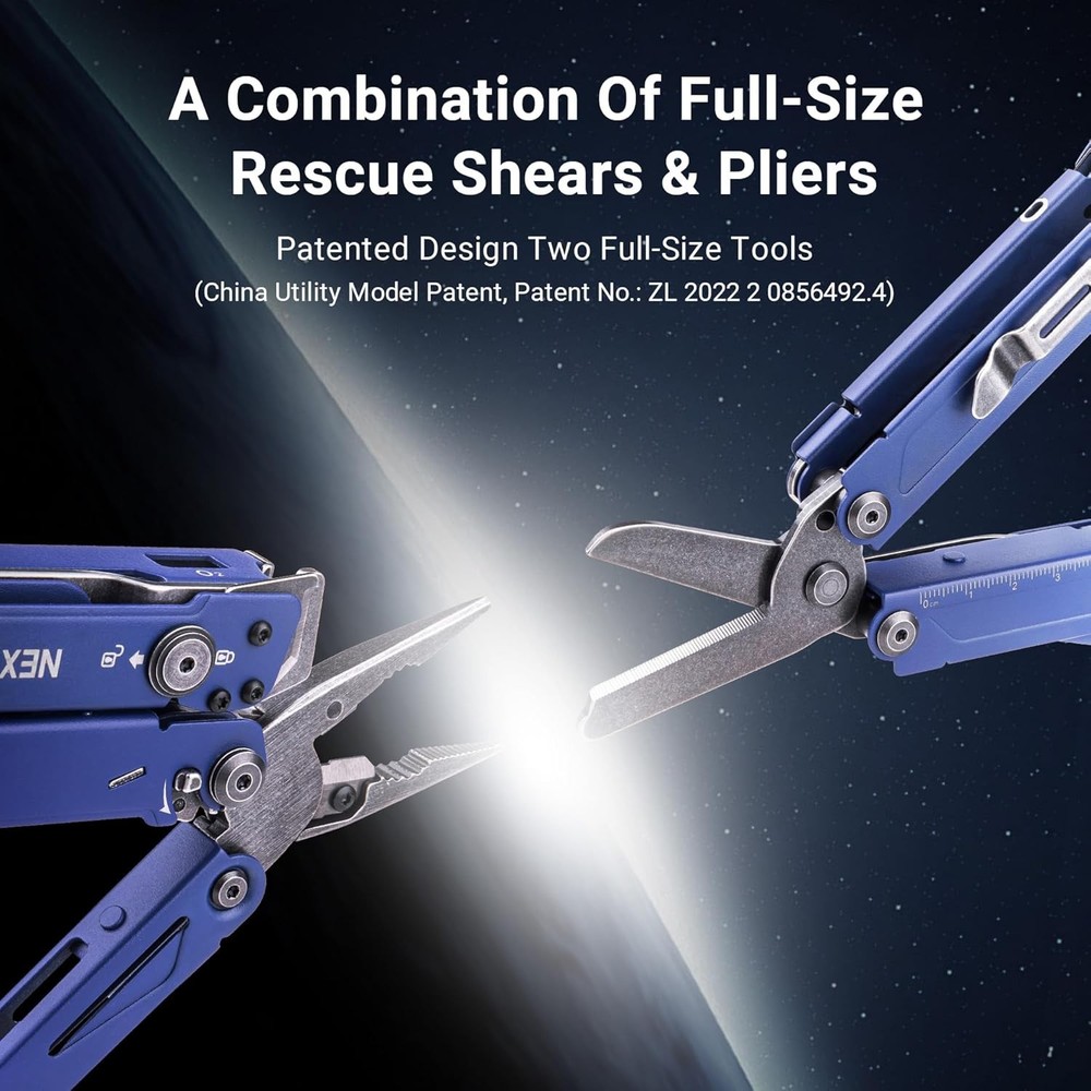 NEXTORCH PIONEER MT20 14-IN-1 Multi-tools Full-Size,Multi-tool Set with Scissors