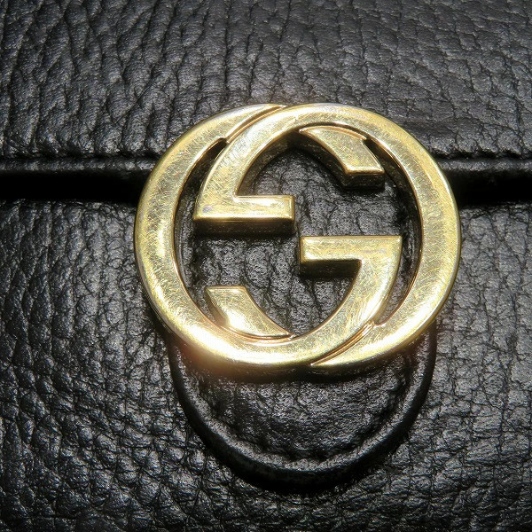 GUCCI Interlocking G Trifold Wallet Unisex