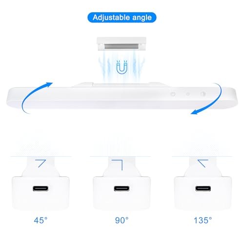 4W Vanity Lights for Mirror, Dimmable Magnetic Rechargeable Mirror Light（2 Pcs）