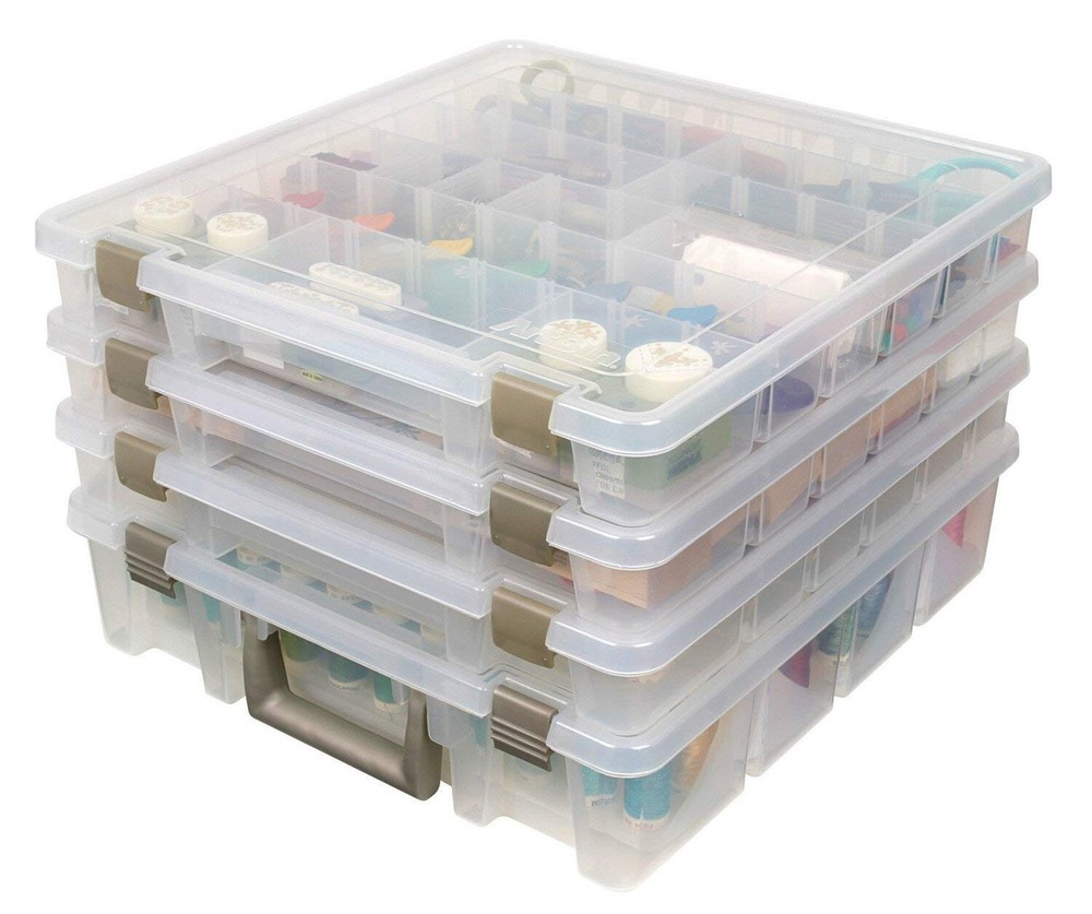 ArtBin Super Satchel Thread Box - Versatile Thread Storage for Sewing, Embroi...