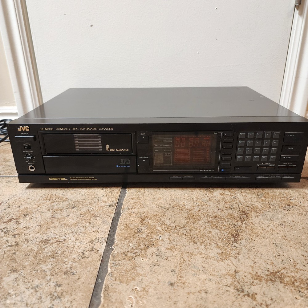 JVC XL-M700 Compact Disc Automatic Changer 6 READ DESCRIPTION