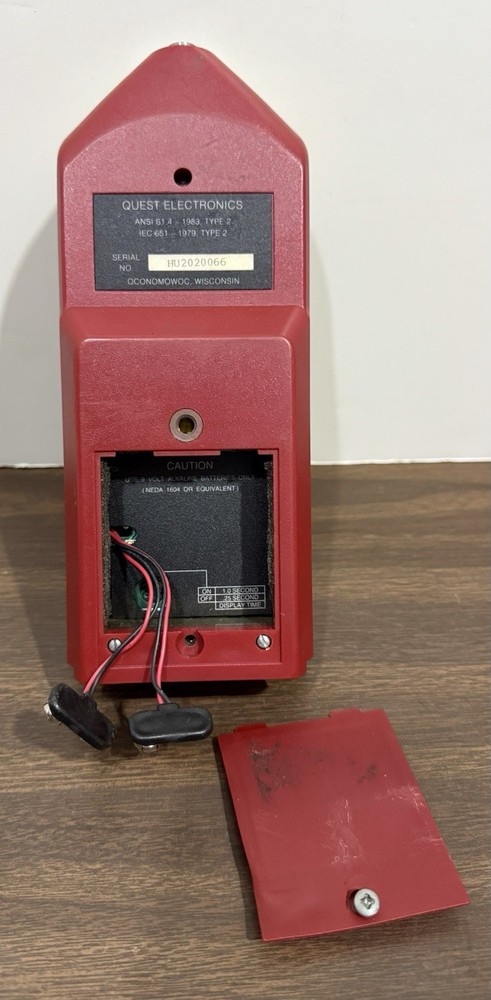 TESTED - Quest Technologies Model 2700 Impulse Sound Level Meter - NO MIC.