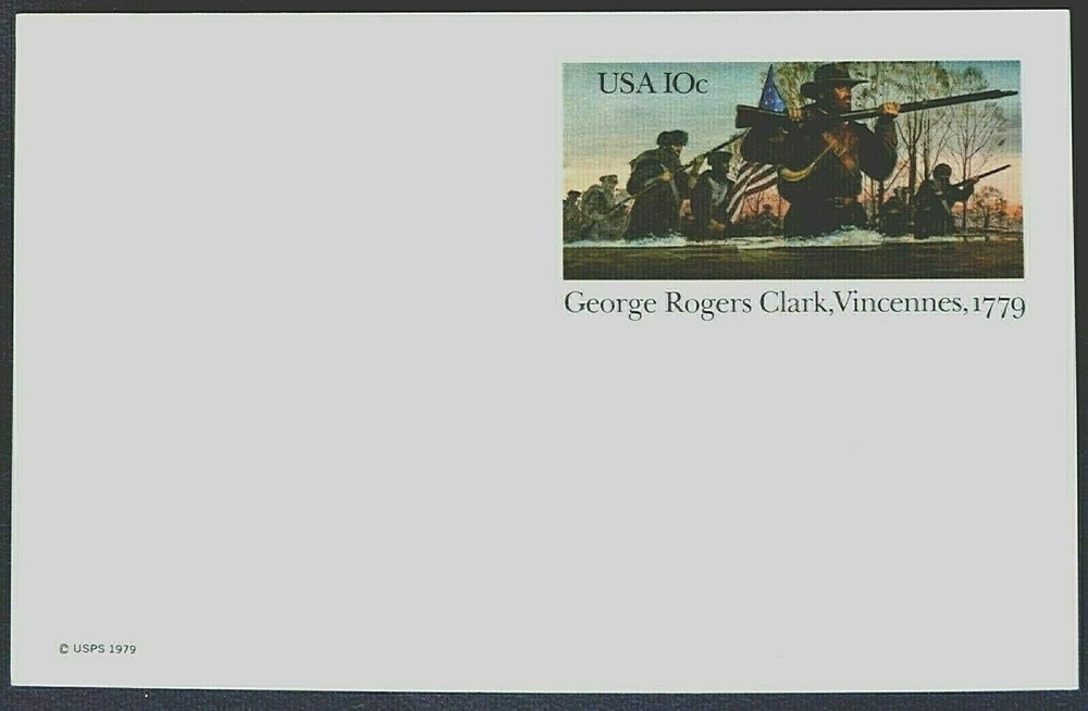 1979 US Sc. #UX78 postal card, 10 cent, mint, sharp corners, excellent condition