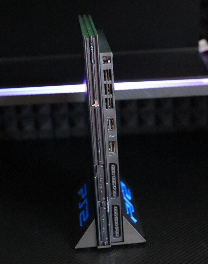 PlayStation 2 Slim vertical stand 3D Printed