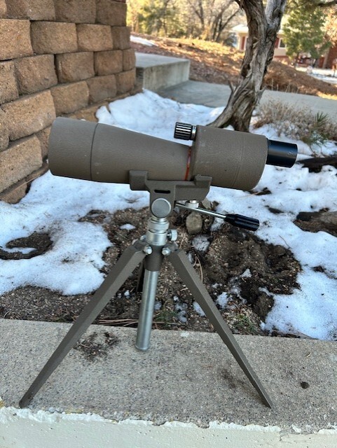 used Montgomery Wards spotting scope