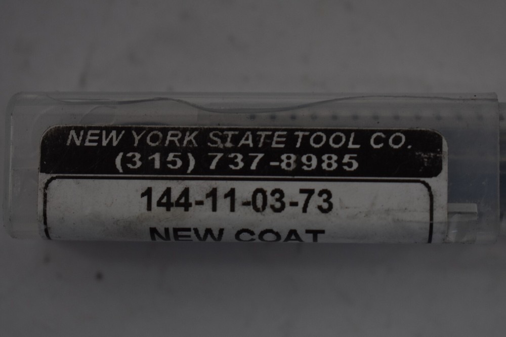New York State Tool Co Regrind Cutting End Mill Replacement 144-11-03-73