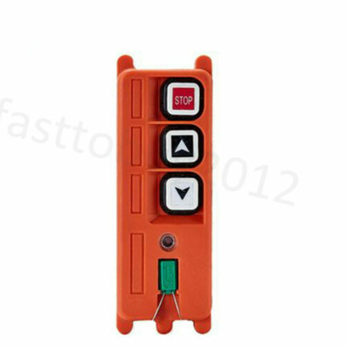 Industrial Wireless Crane Switch Hoist Remote Control 1 Tansmitter 2 Channel