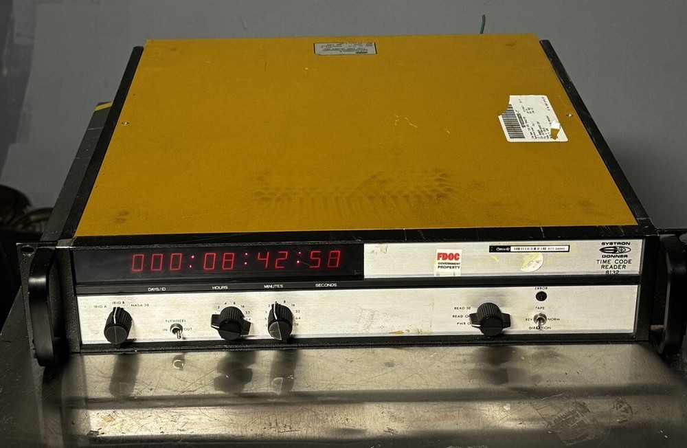 Systron Donner Time Code Generator Model 8132  Mod, Ford Aerospace Co.