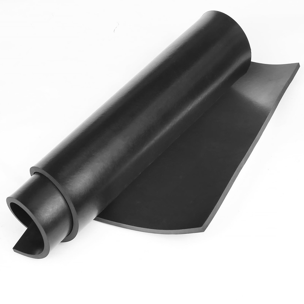 12"x12"x1/4" Solid Neoprene Rubber Sheet for DIY Gasket Sealing Padding