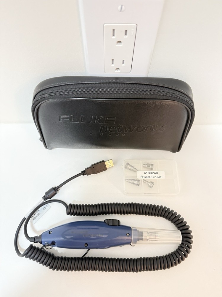 FLUKE FI-1000-KIT USB VIDEO PROBE & 4 TIP SET - SHIPS FAST
