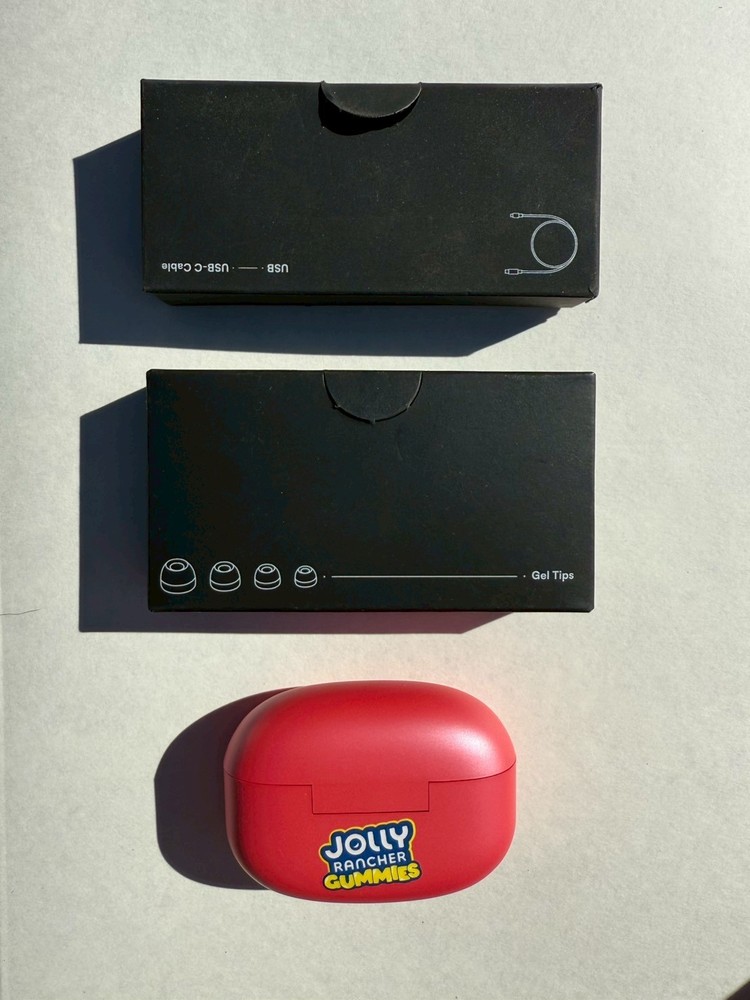 Raycon Everyday Earbuds Plus - Bluetooth True Wireless Jolly ranch pink