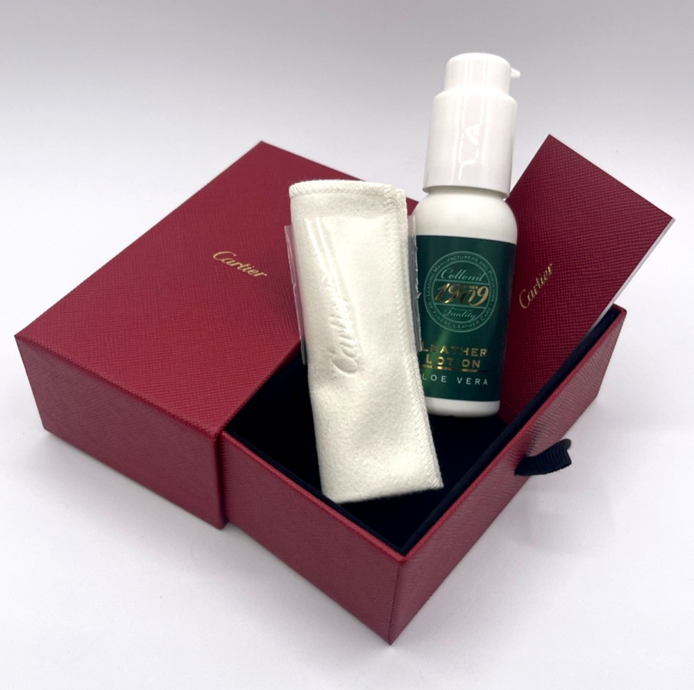 Cartier leather cleaning kit leather maintenance kit