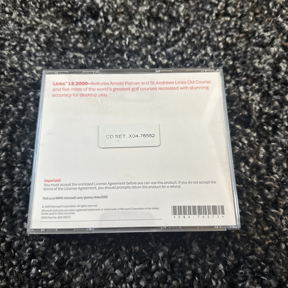 Links LS 2000 - PC CD-ROM Golf Simulation Game