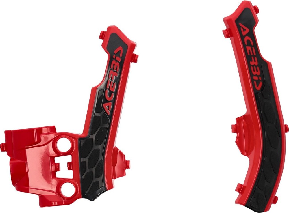 Acerbis X-Grip Red/Black Frame Protectors (2979611018)