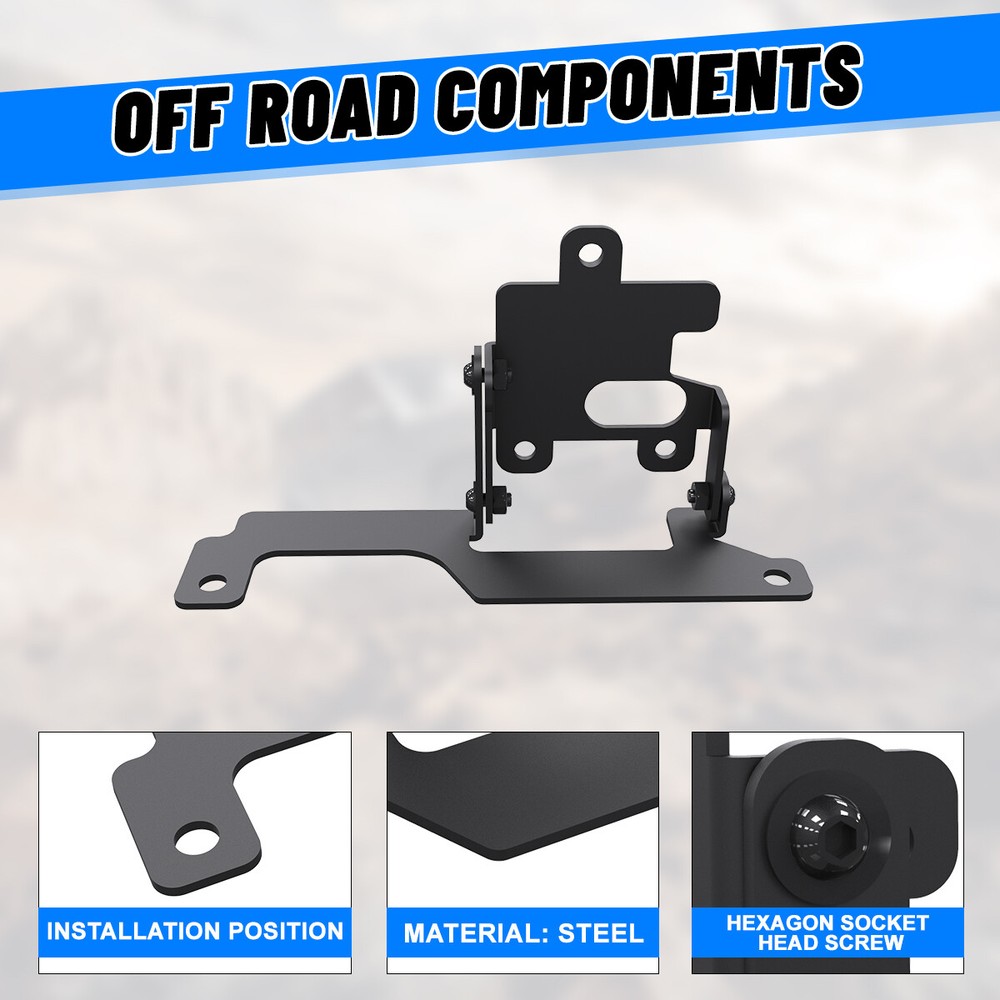 Acc Module Relocation Bracket For 2021-2026 Ford Bronco Adaptive Cruise Control