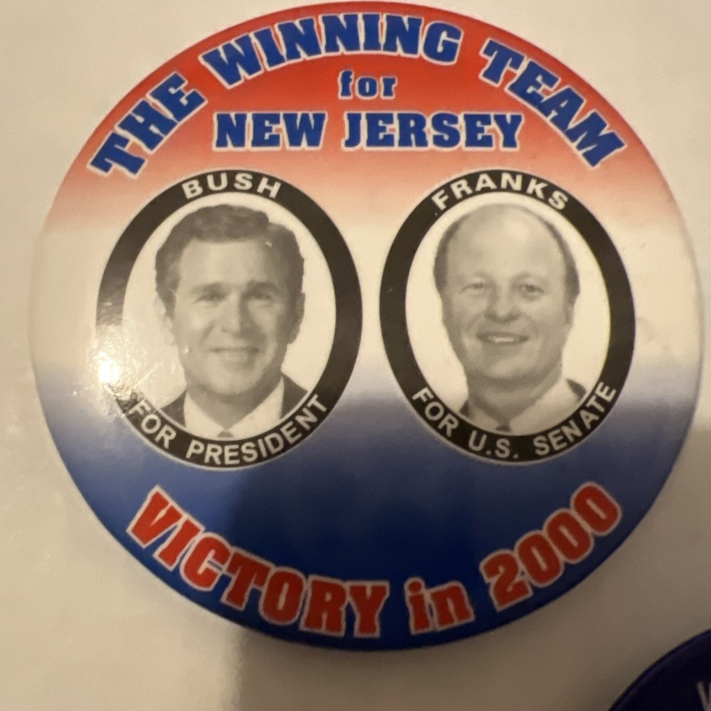 George Bush 2000 pin lot