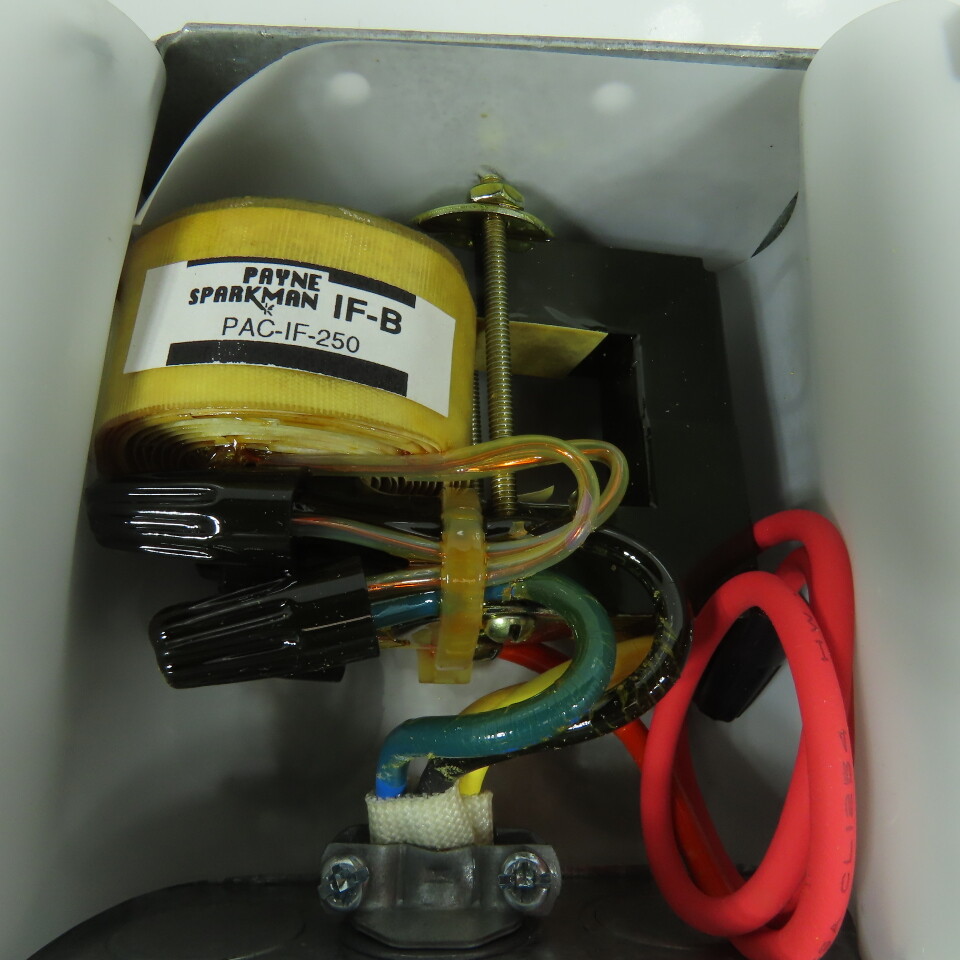 Payne Sparkman PAC-IF-250 Lighting Control Transformer