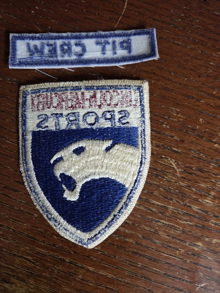 Lincoln Mercury Sew On Patches Pit Crew