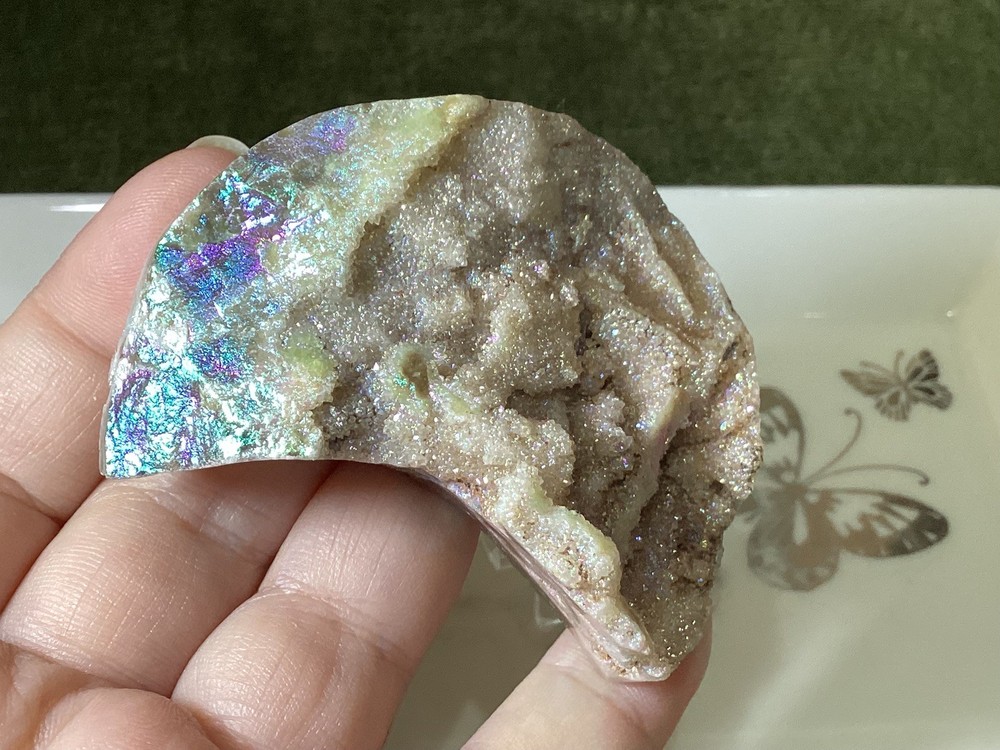 Crystal Aura Sphalerite Moon